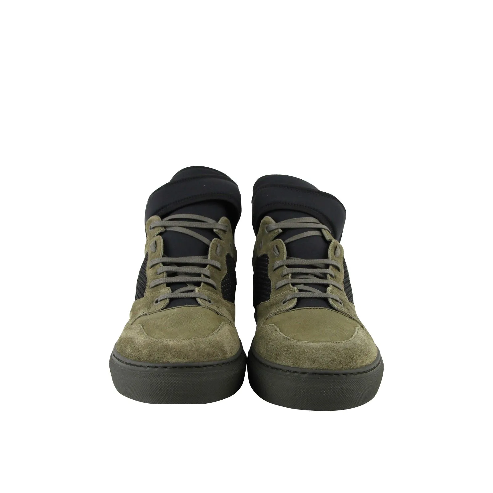 Balenciaga Men's High Top  /   Suede Leather Sneakers