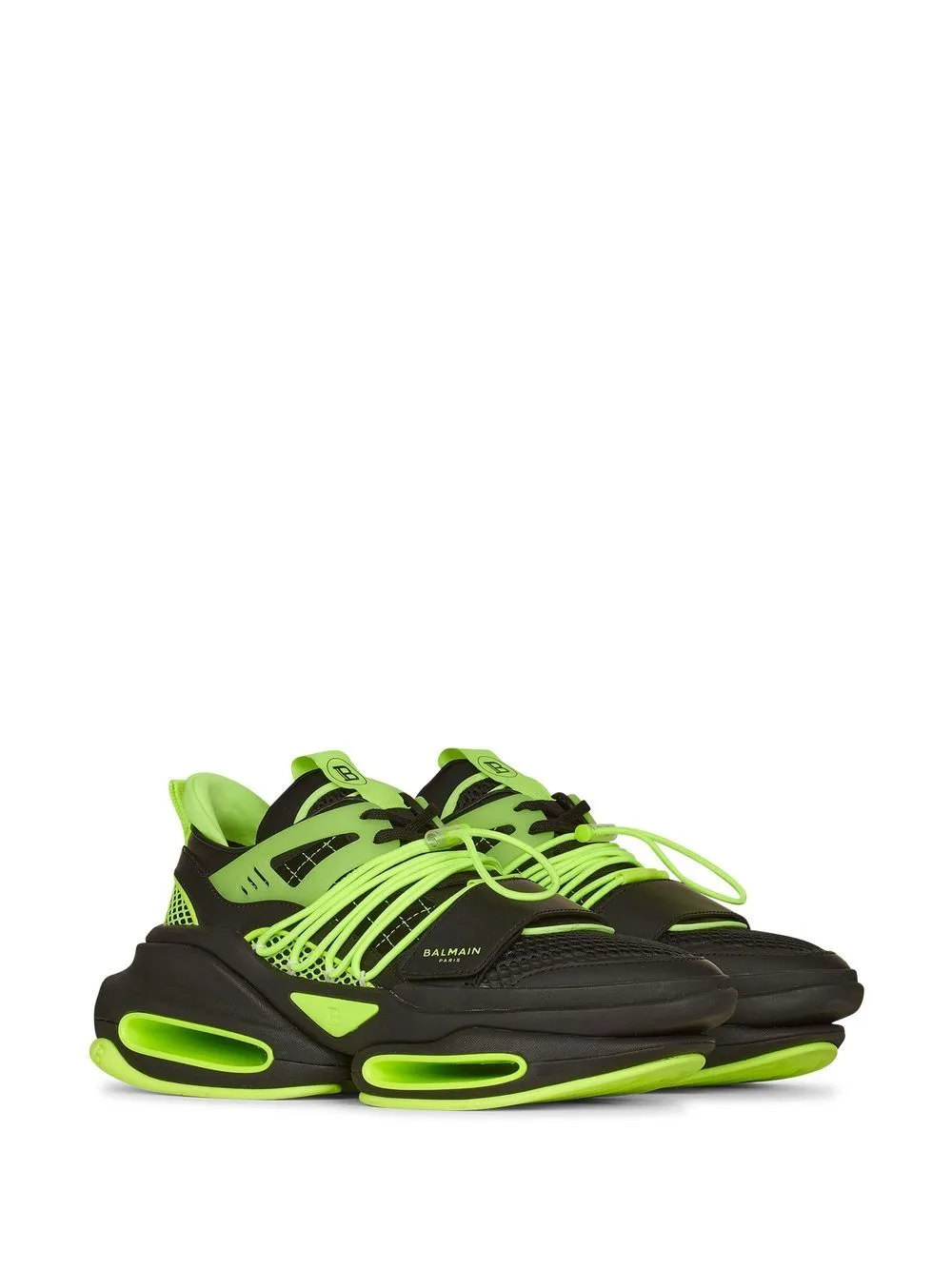 BALMAIN B Bold Low Top Sneakers Black