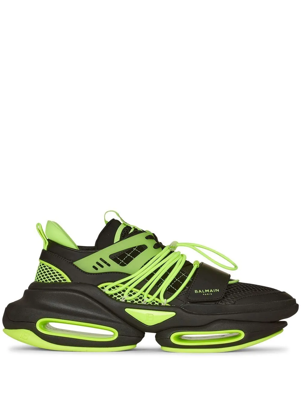 BALMAIN B Bold Low Top Sneakers Black