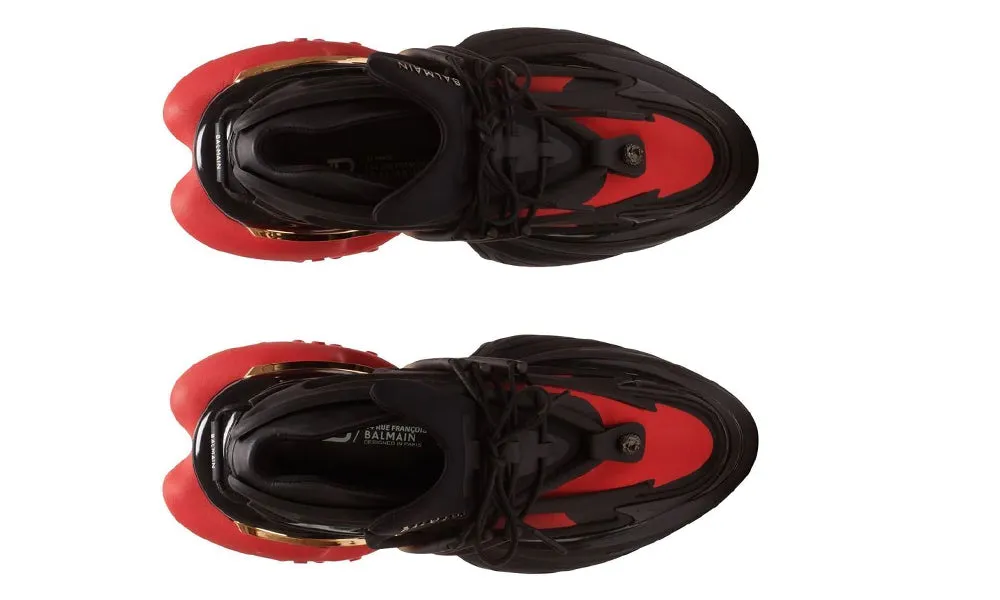 Balmain Unicorn Low 'Black Red'