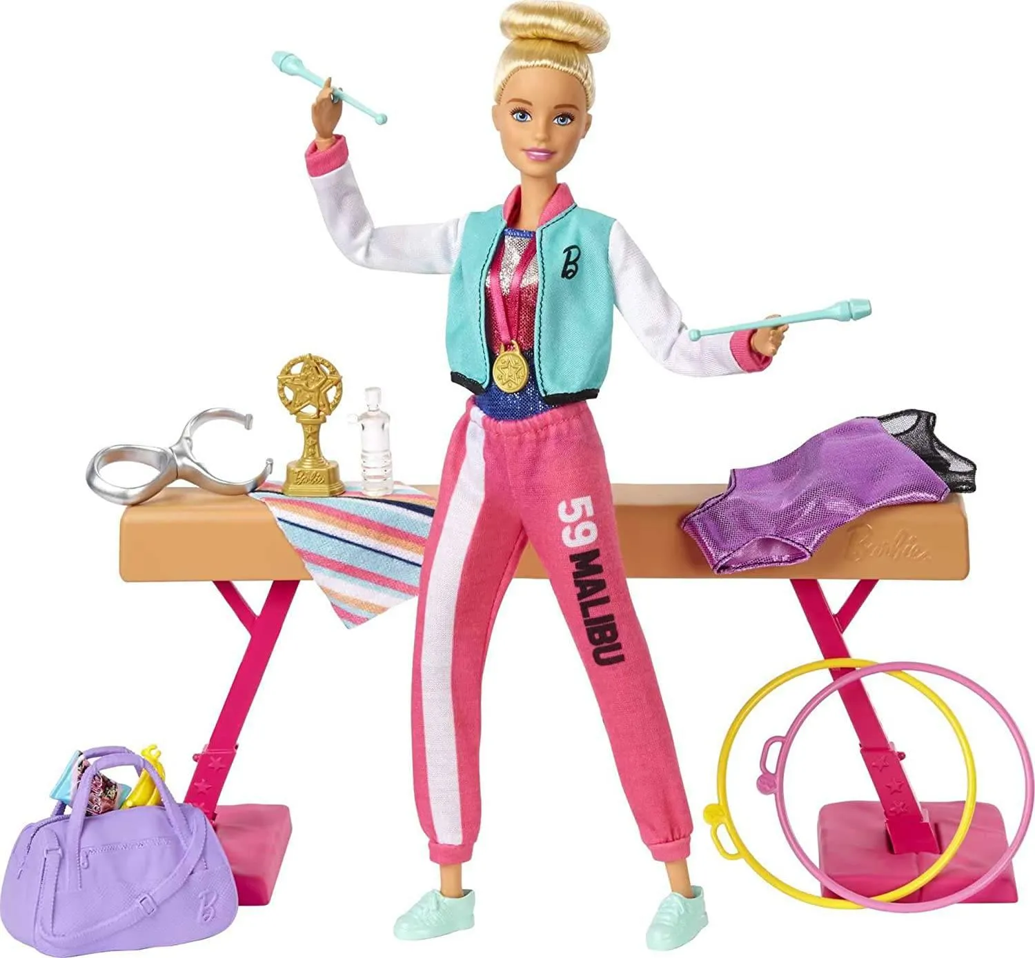 Barbie Gymnastics Playset GJM72