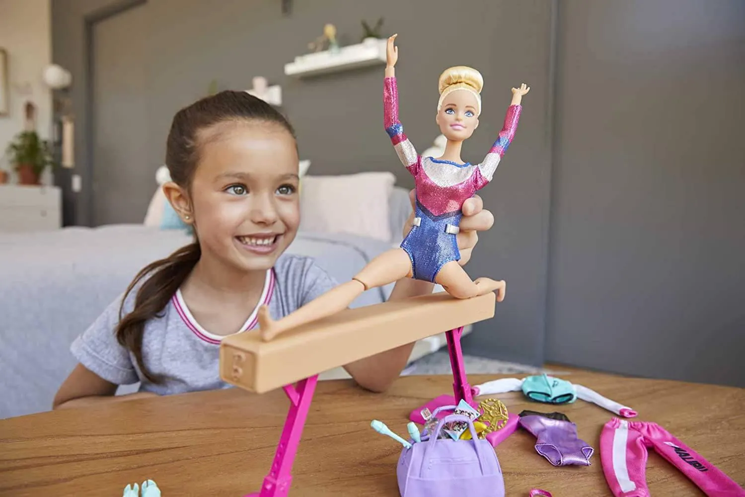 Barbie Gymnastics Playset GJM72