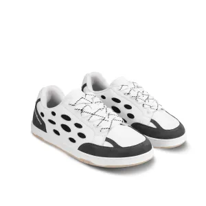 Barebarics Fusion Leather Sneaker - White & Charcoal 40 - Like New