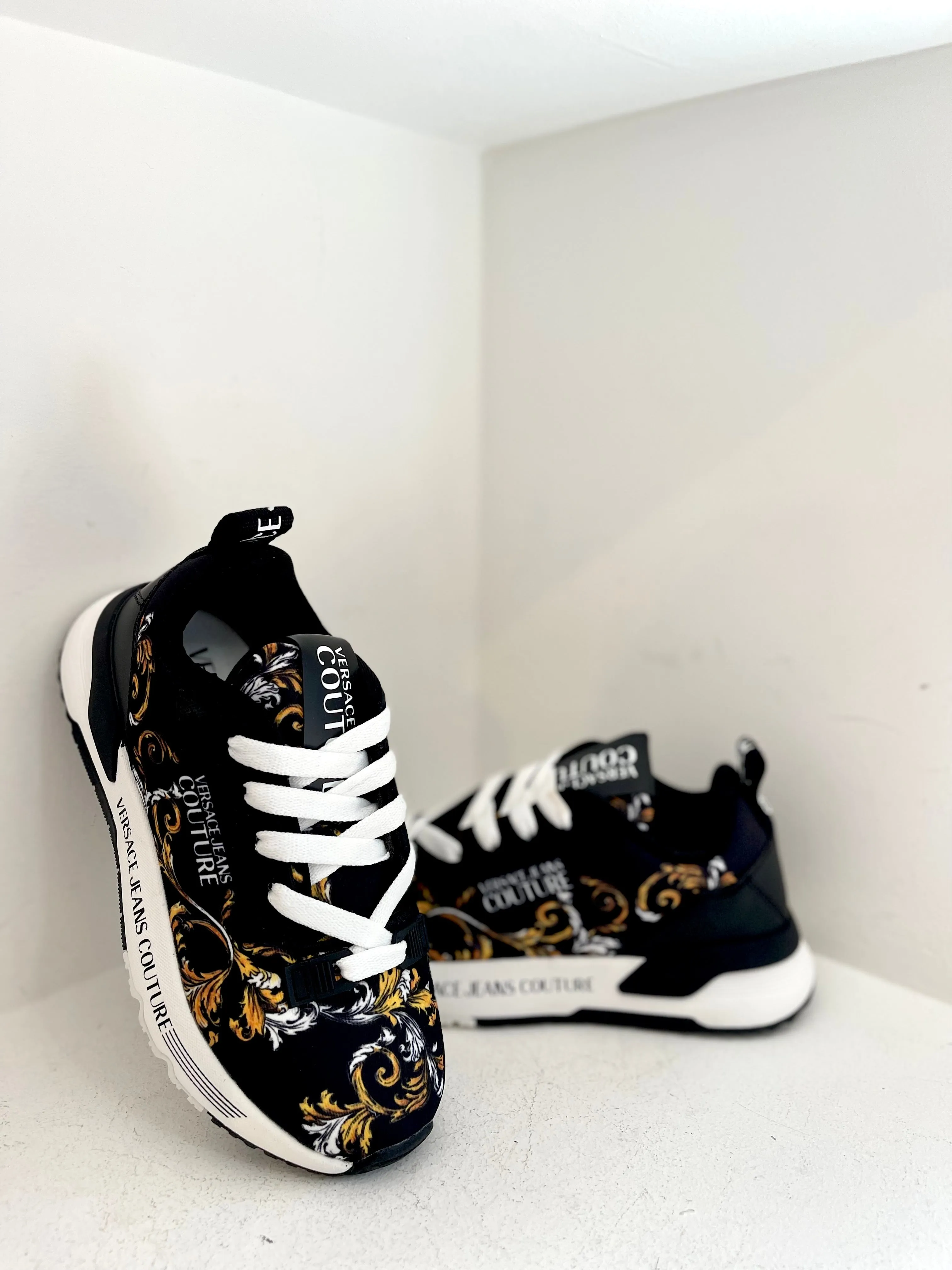 Barocco-print sneakers