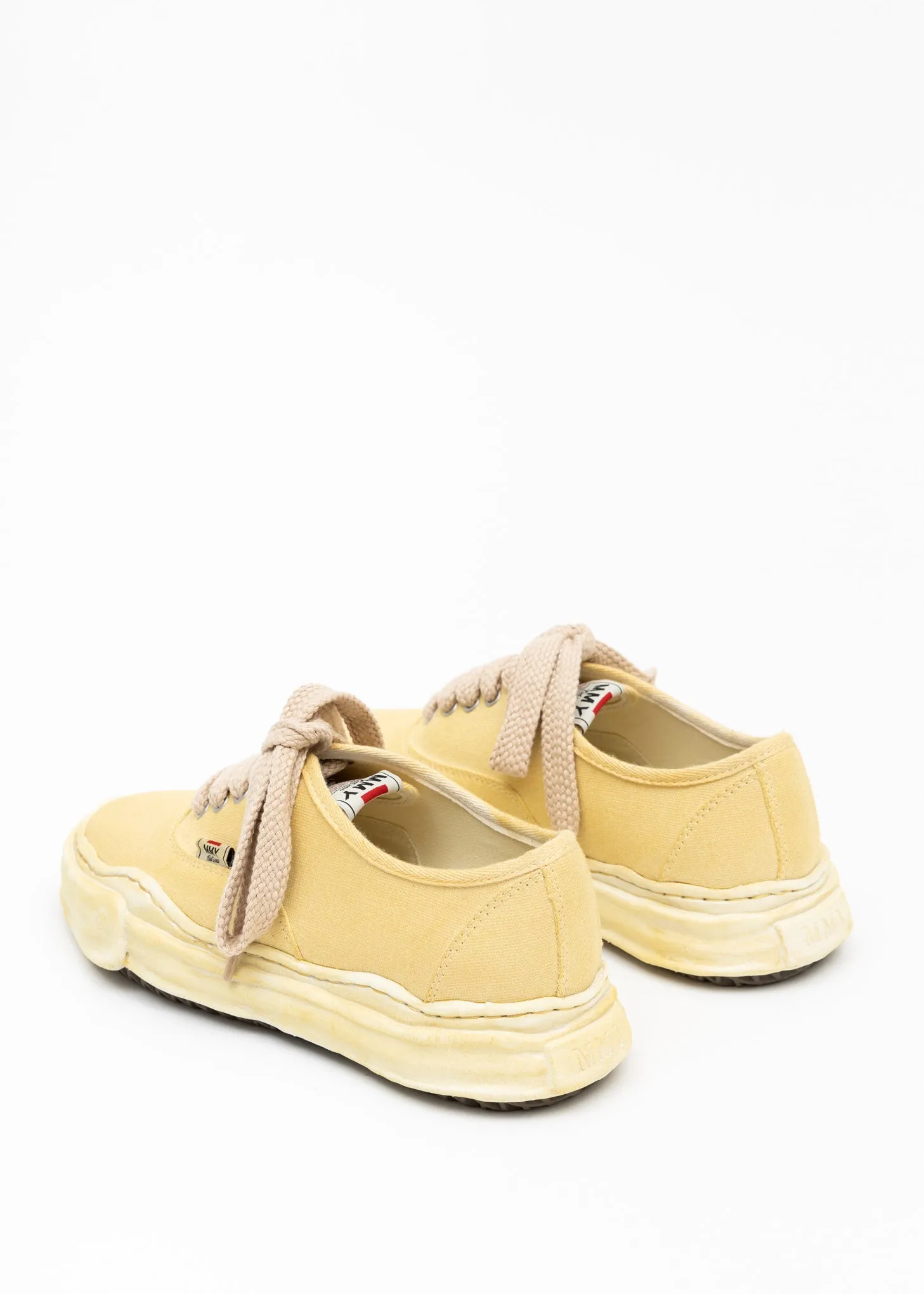 Beige Original Sole Overdyed Canvas Sneaker (BAKER)