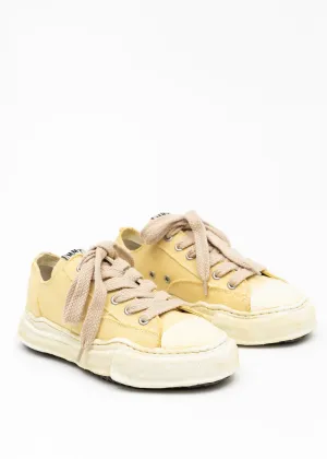 Beige Original Sole Overdyed Canvas Sneaker (PETERSON LOW)