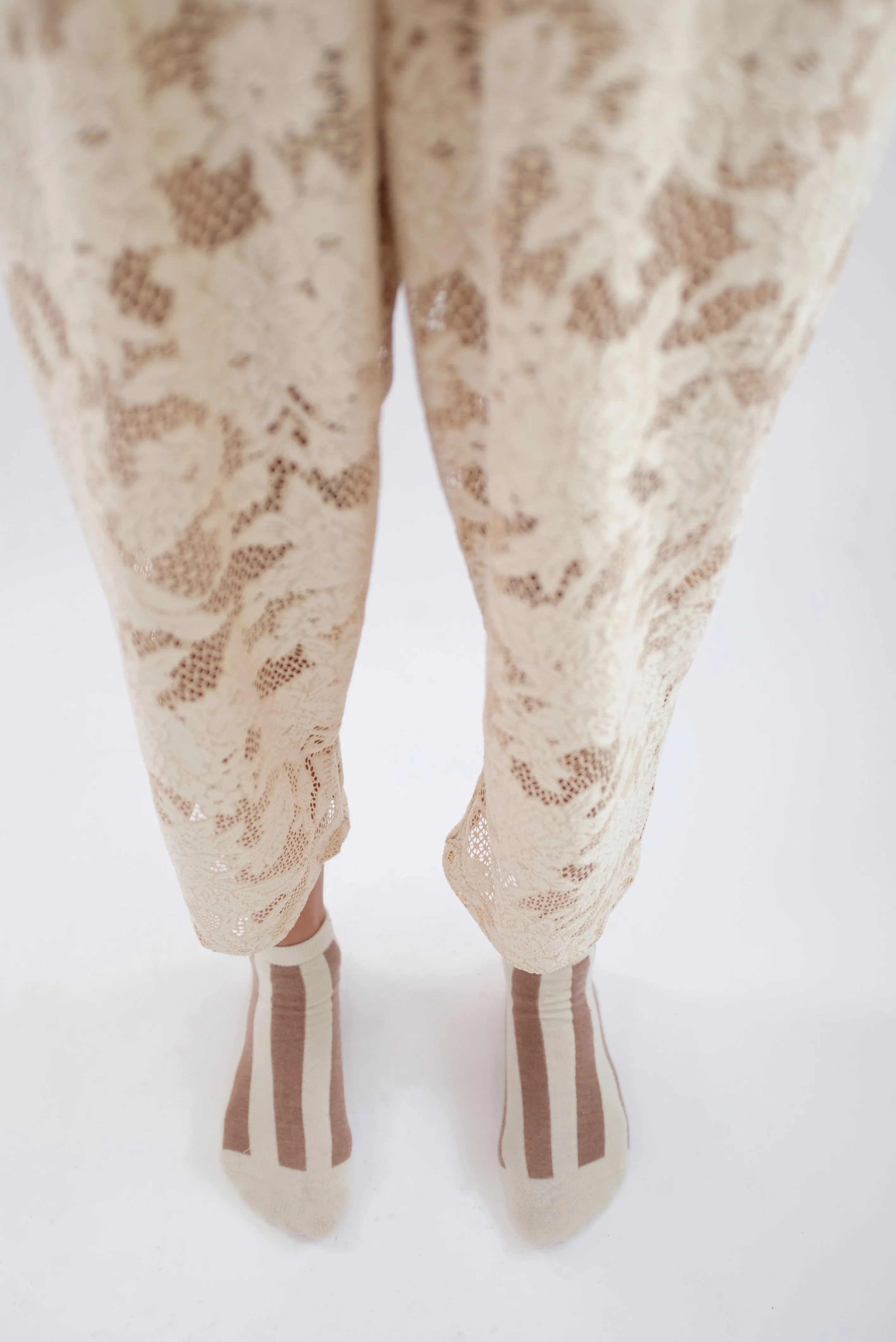 Beklina Cashmere Socks Striped