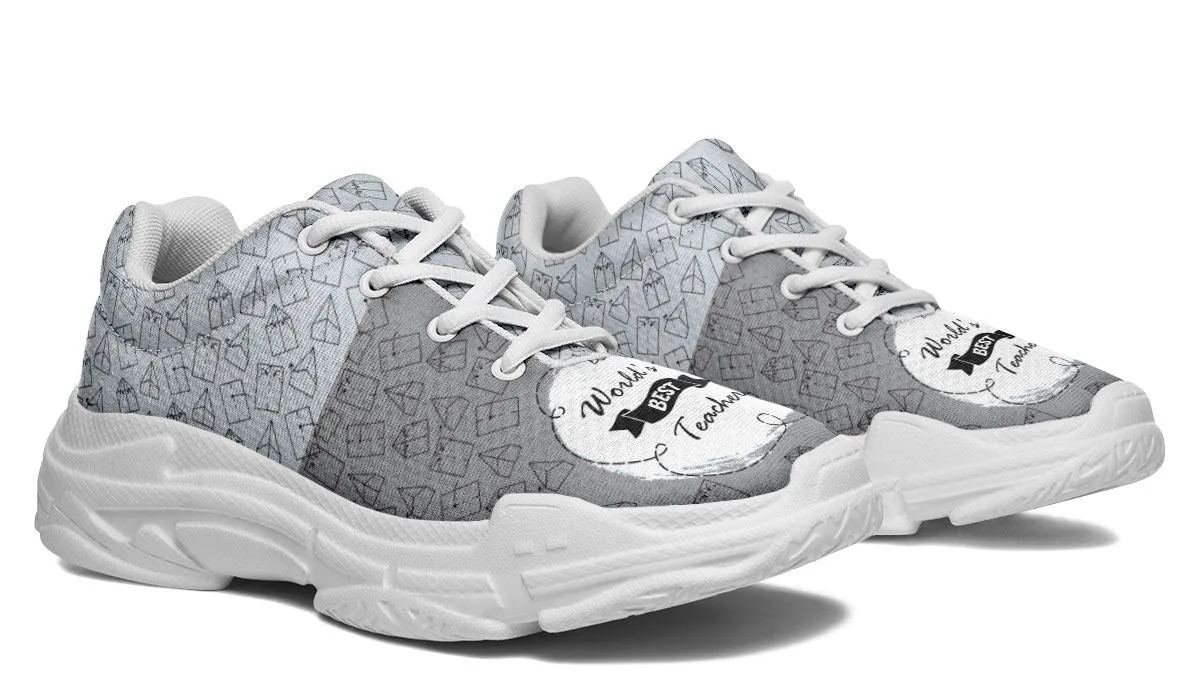 Best Teacher Chunky Sneakers