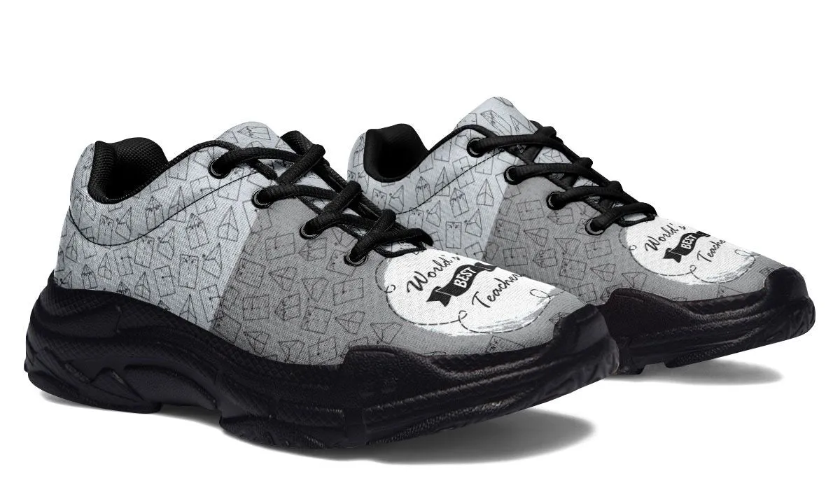 Best Teacher Chunky Sneakers