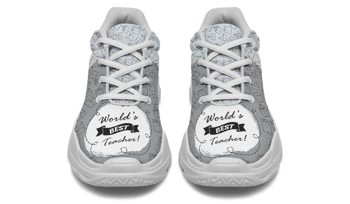 Best Teacher Chunky Sneakers
