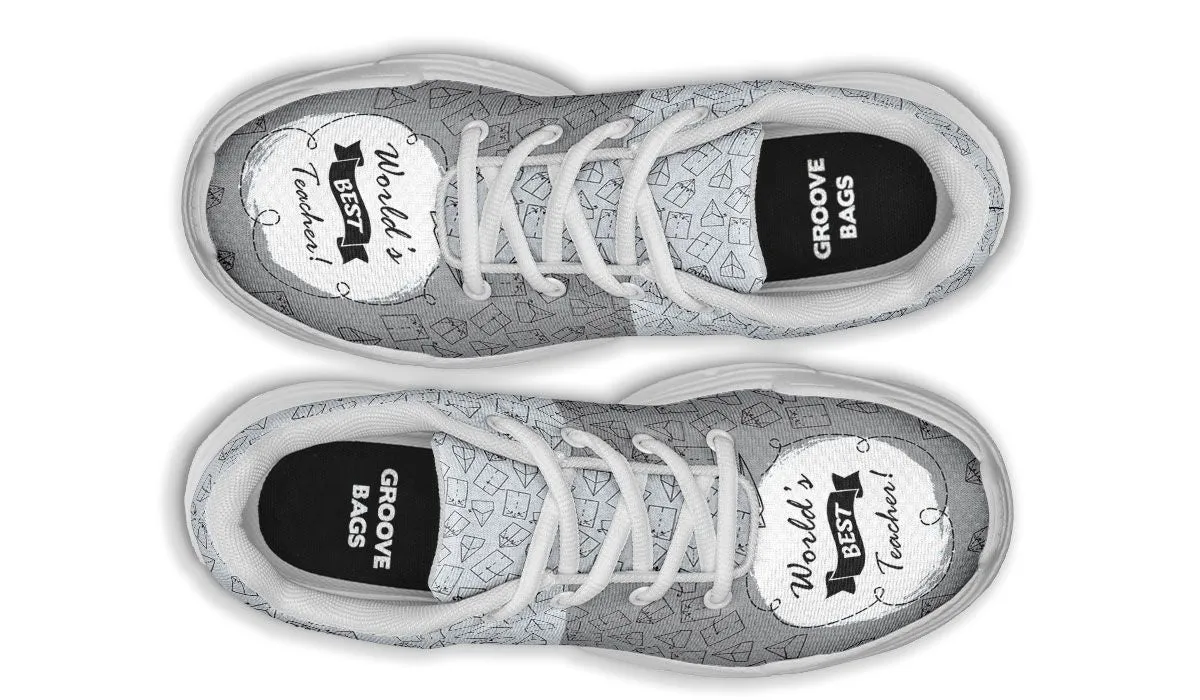 Best Teacher Chunky Sneakers