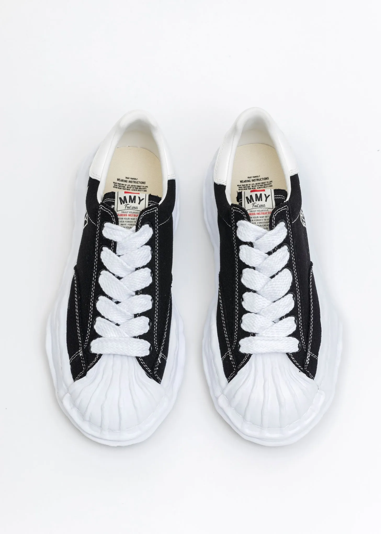 Black OG Sole Canvas Low-Top Sneaker (BLAKEY LOW)