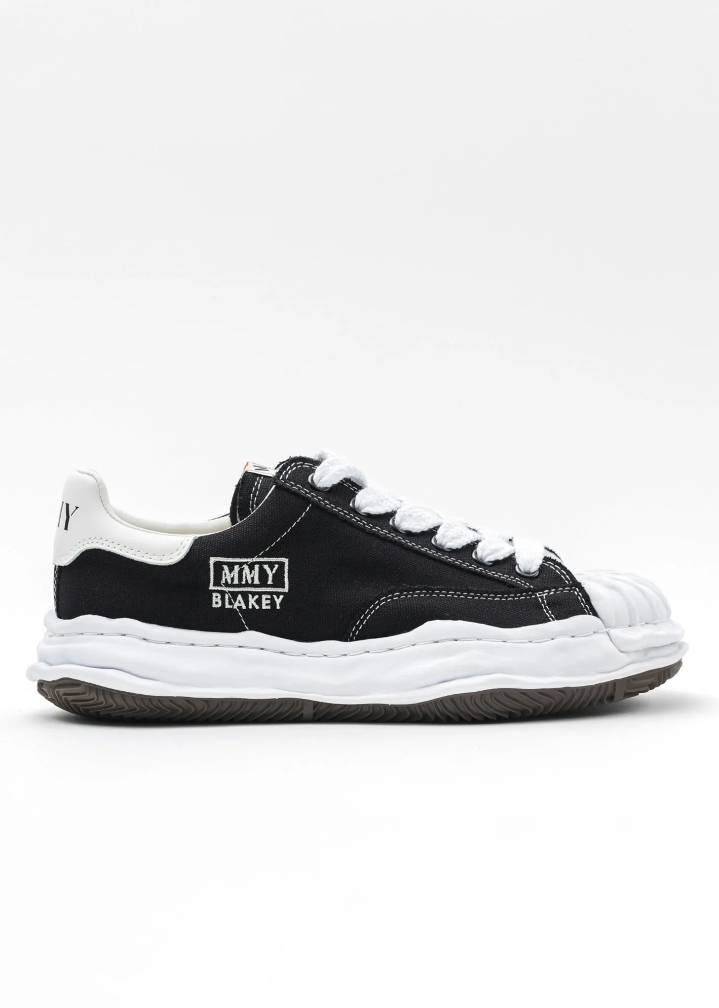 Black OG Sole Canvas Low-Top Sneaker (BLAKEY LOW)