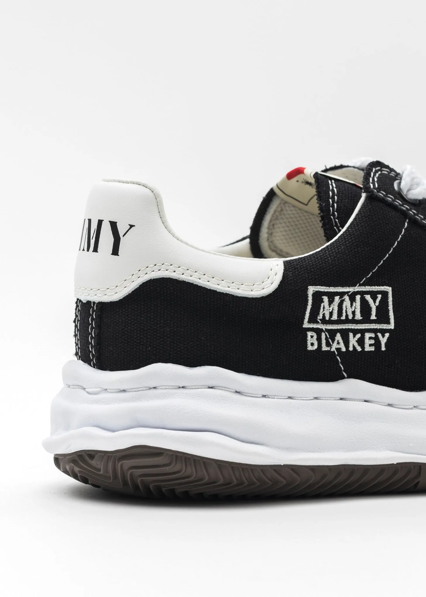 Black OG Sole Canvas Low-Top Sneaker (BLAKEY LOW)