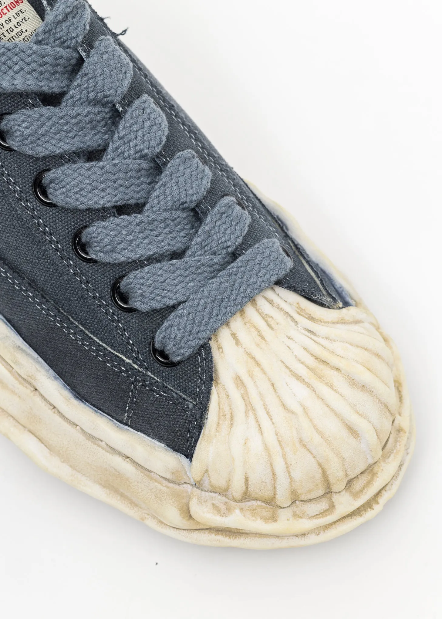 Black Original Sole Canvas Garment Dye Lowcut Sneaker (BLAKEY)