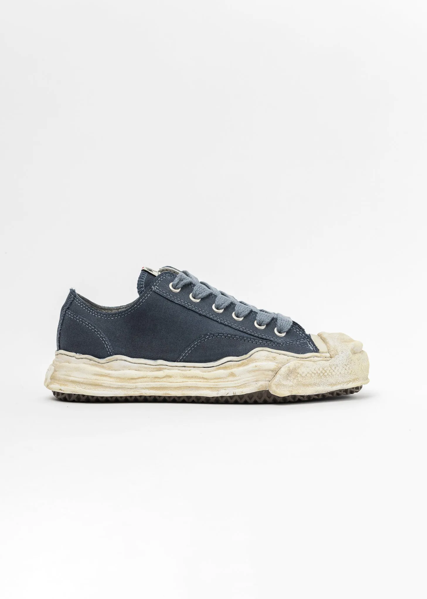 Black Original Sole Canvas Garment Dye Lowcut Sneaker (HANK)
