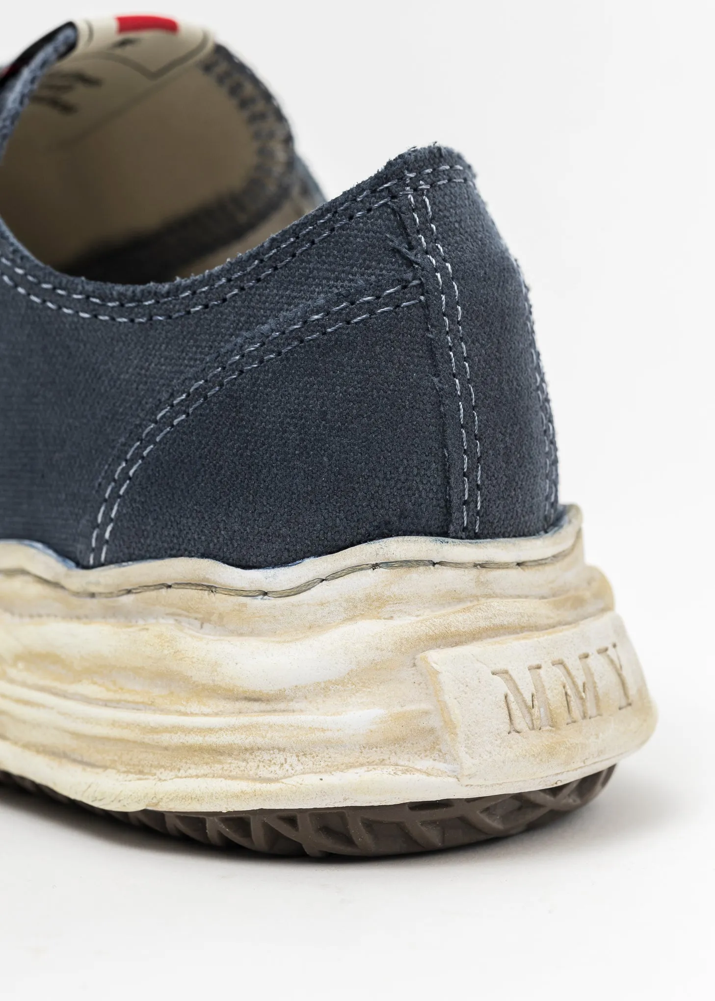 Black Original Sole Canvas Garment Dye Lowcut Sneaker (HANK)