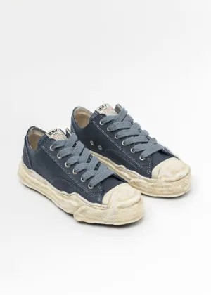 Black Original Sole Canvas Garment Dye Lowcut Sneaker (HANK)