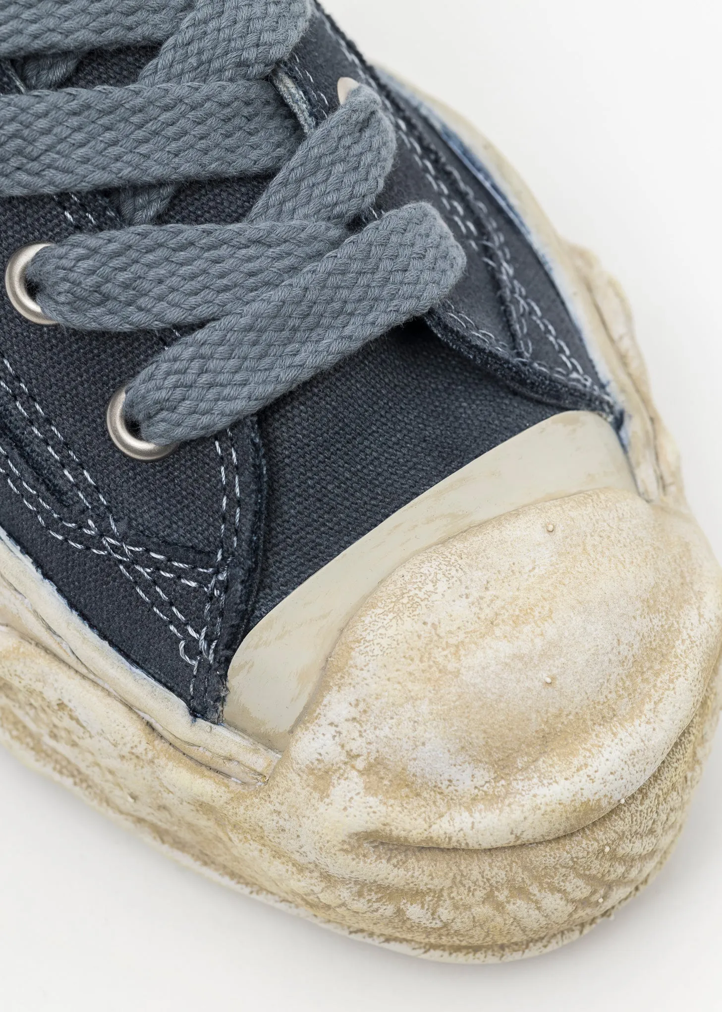 Black Original Sole Canvas Garment Dye Lowcut Sneaker (HANK)