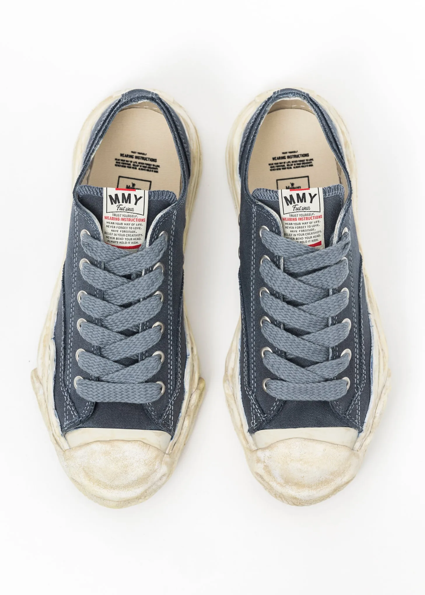 Black Original Sole Canvas Garment Dye Lowcut Sneaker (HANK)