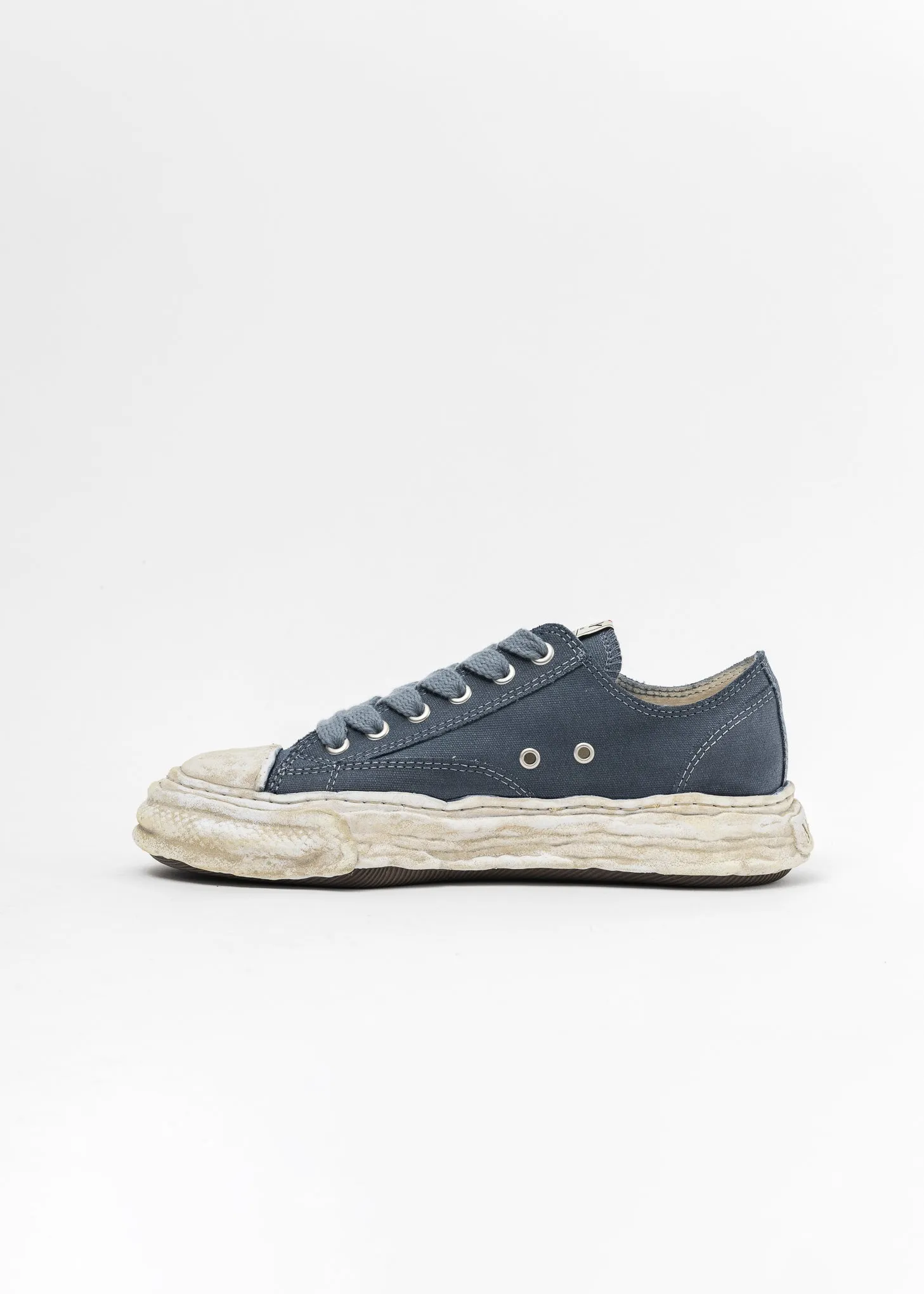 Black Original Sole Canvas Garment Dye Lowcut Sneaker (PETERSON 23 LOW)