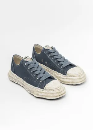 Black Original Sole Canvas Garment Dye Lowcut Sneaker (PETERSON 23 LOW)