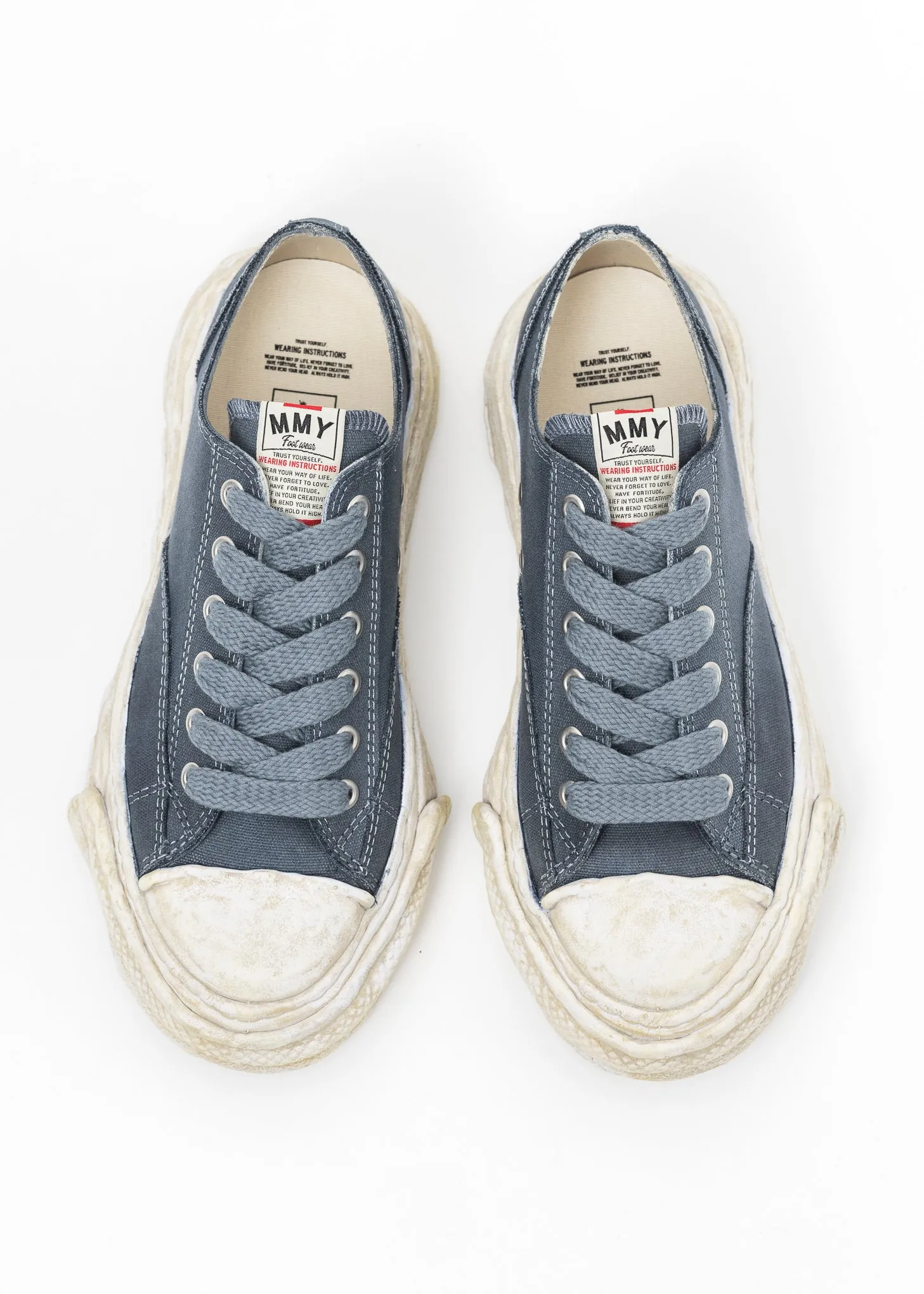 Black Original Sole Canvas Garment Dye Lowcut Sneaker (PETERSON 23 LOW)