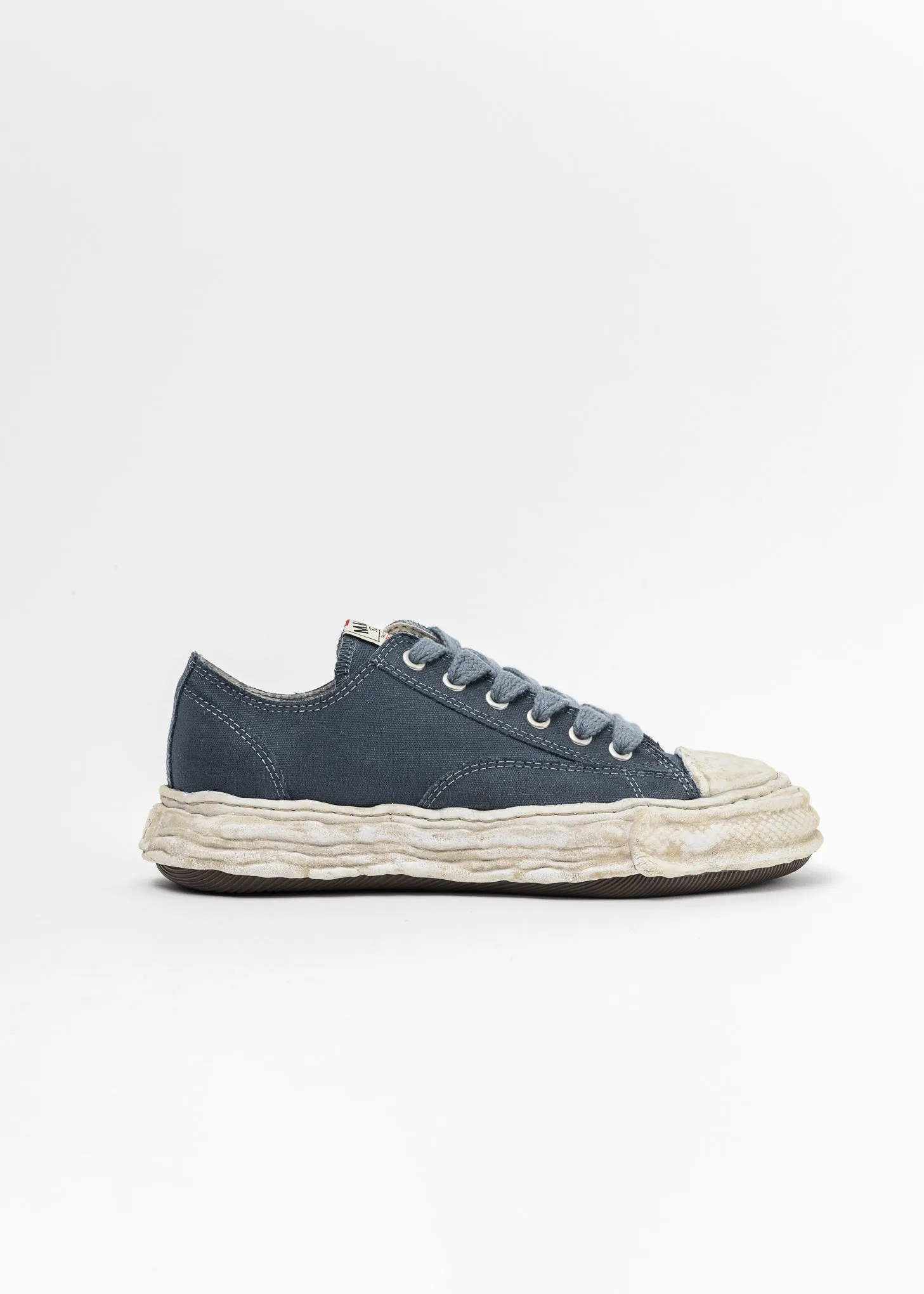 Black Original Sole Canvas Garment Dye Lowcut Sneaker (PETERSON 23 LOW)