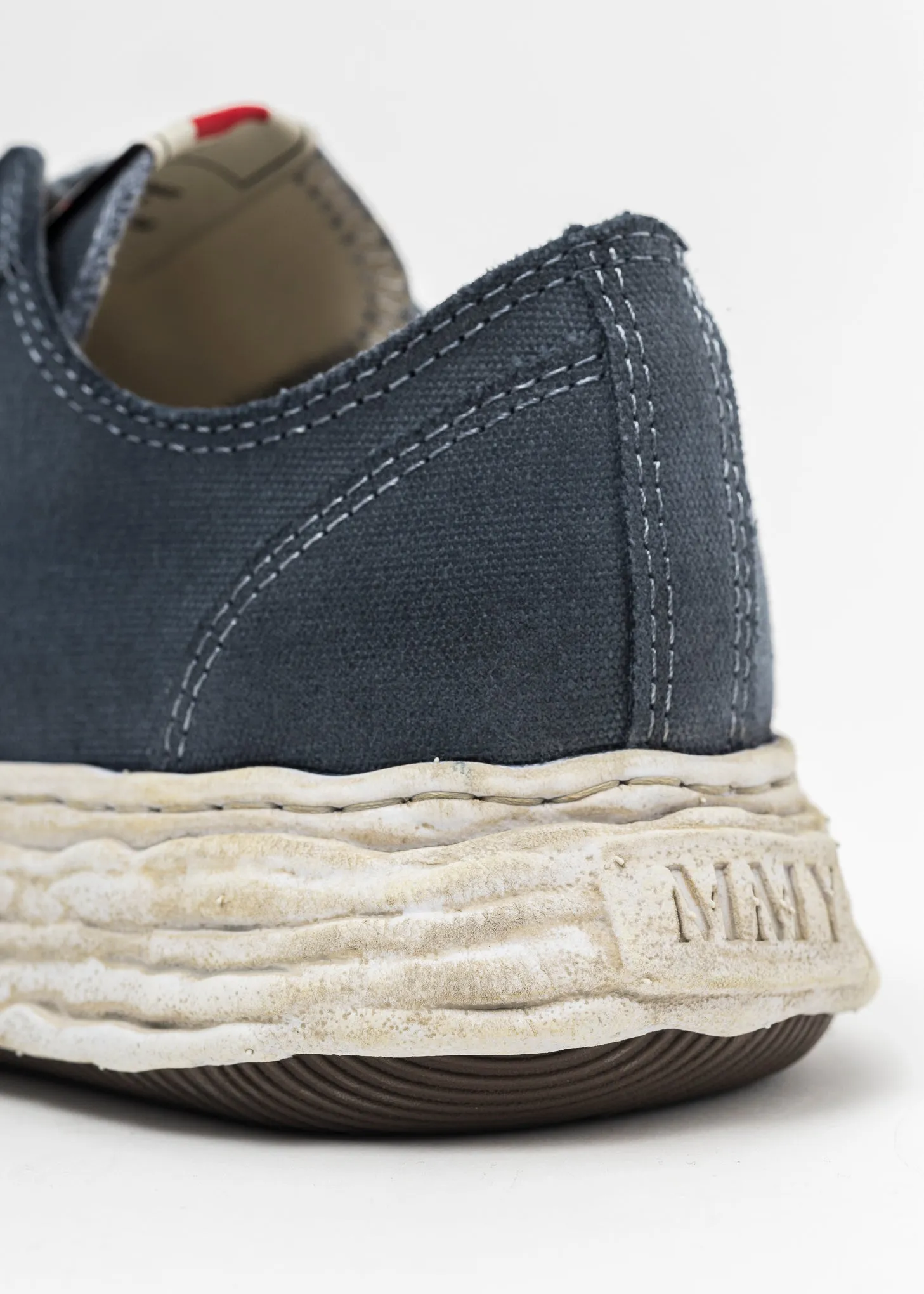 Black Original Sole Canvas Garment Dye Lowcut Sneaker (PETERSON 23 LOW)