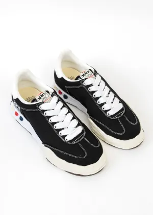 Black Original Sole Canvas Low-Top Sneaker (HARBIE LOW)