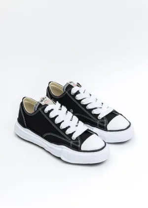 Black Original Sole Canvas Lowcut Sneaker (PETERSON LOW)