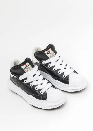 Black Original Sole Leather Puffer Low-Top Sneaker (BLAKEY)