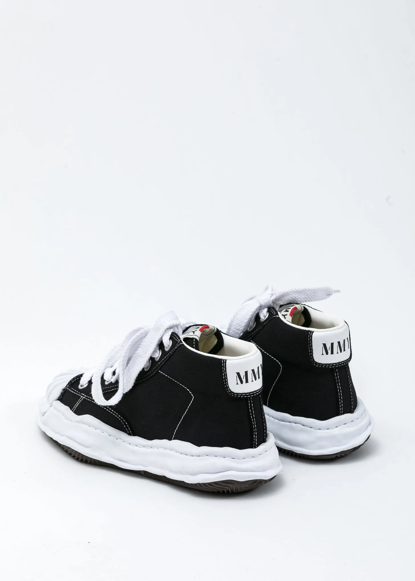 Black Original STC Sole Canvas Hitop Sneaker