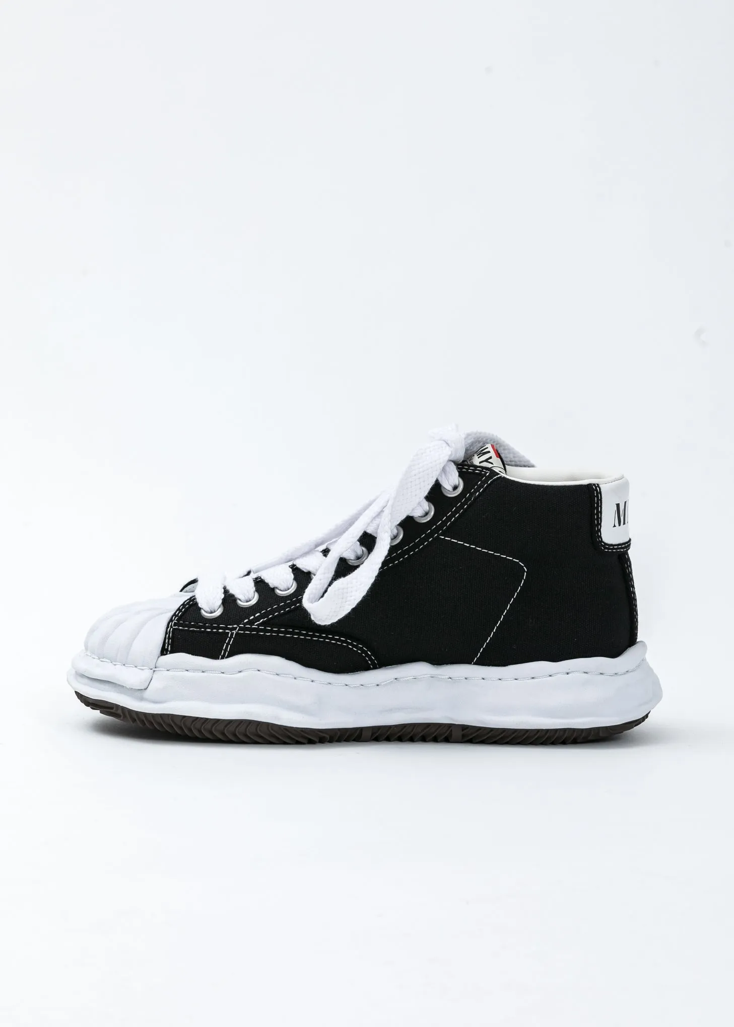 Black Original STC Sole Canvas Hitop Sneaker