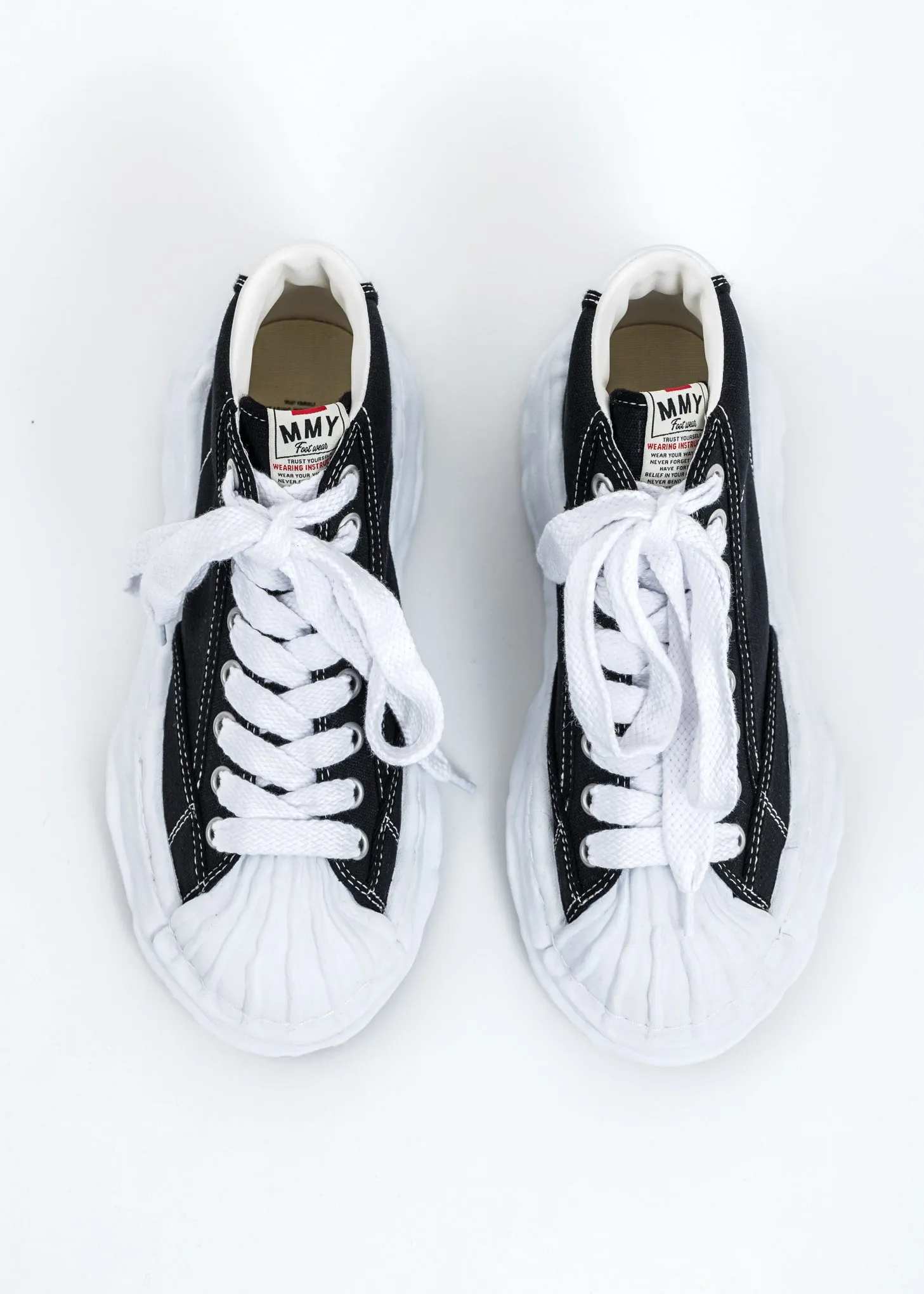 Black Original STC Sole Canvas Hitop Sneaker