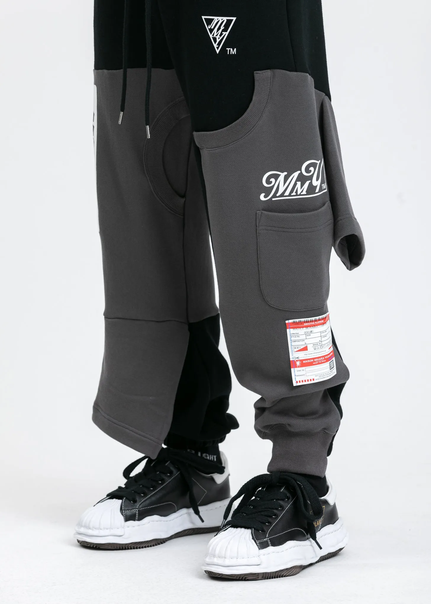 Black Original STC Sole Leather Lowcut Sneaker