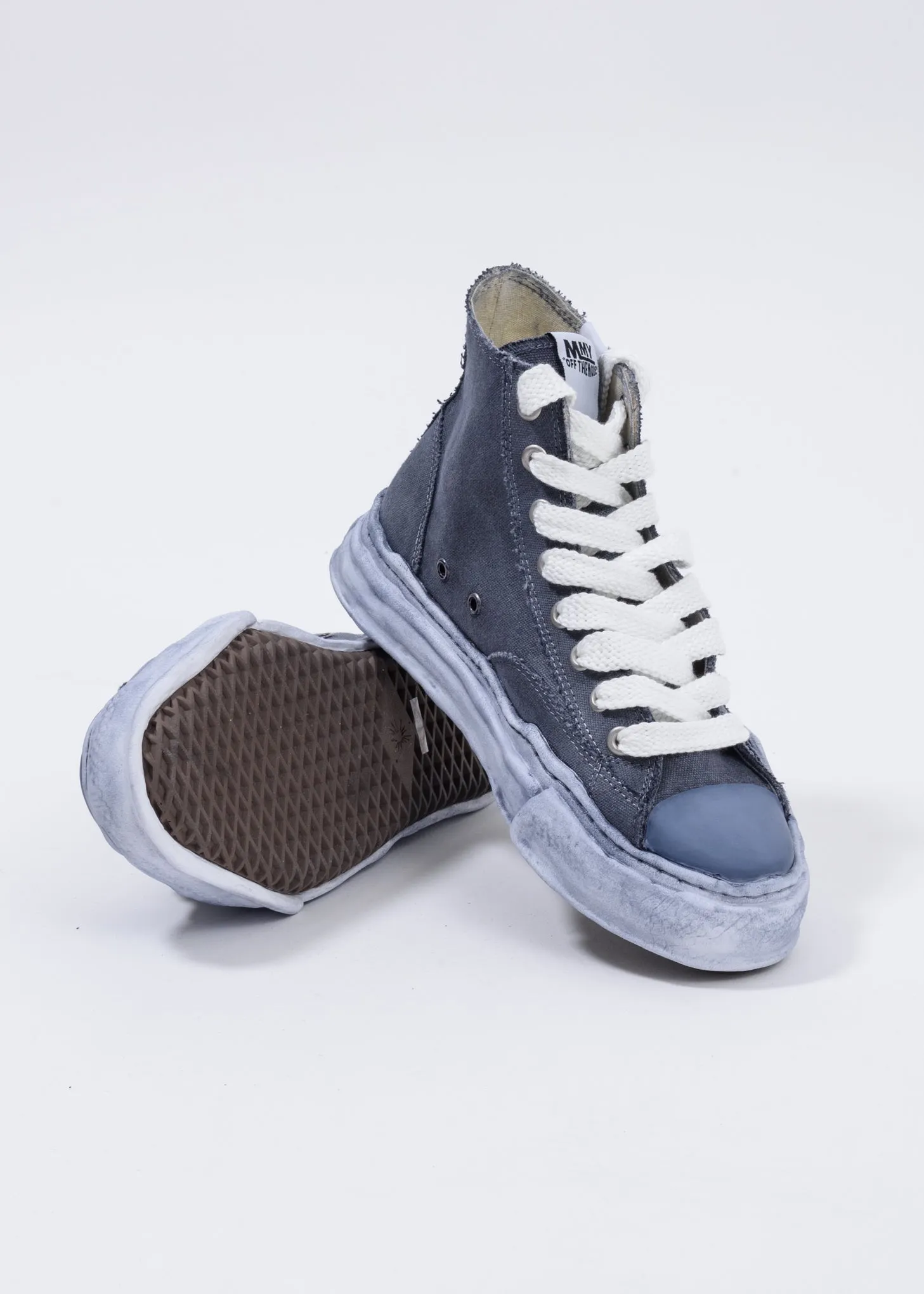 Black Overdye Original Sole High Top Sneaker