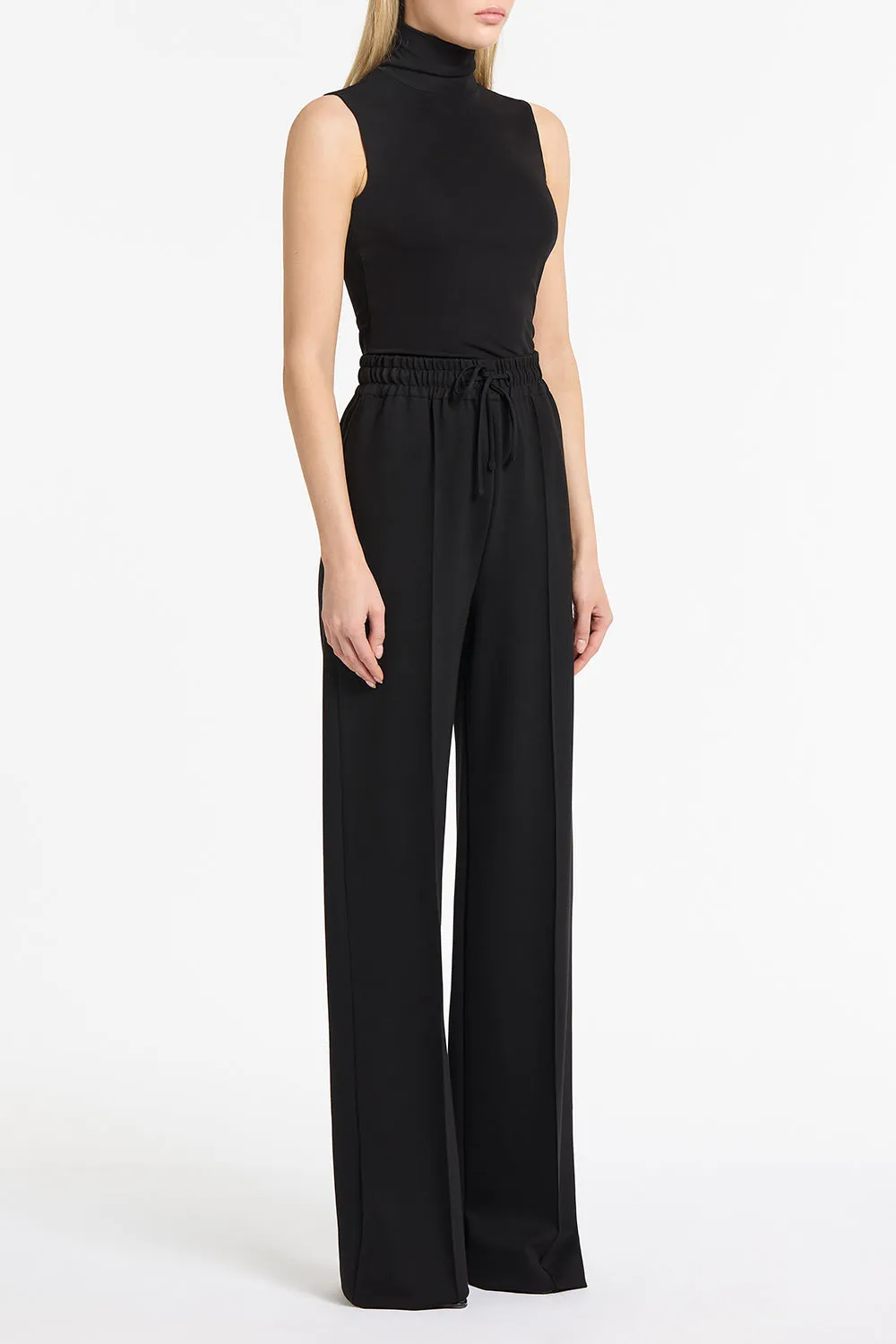 BLACK PONTE LOUNGE PANT