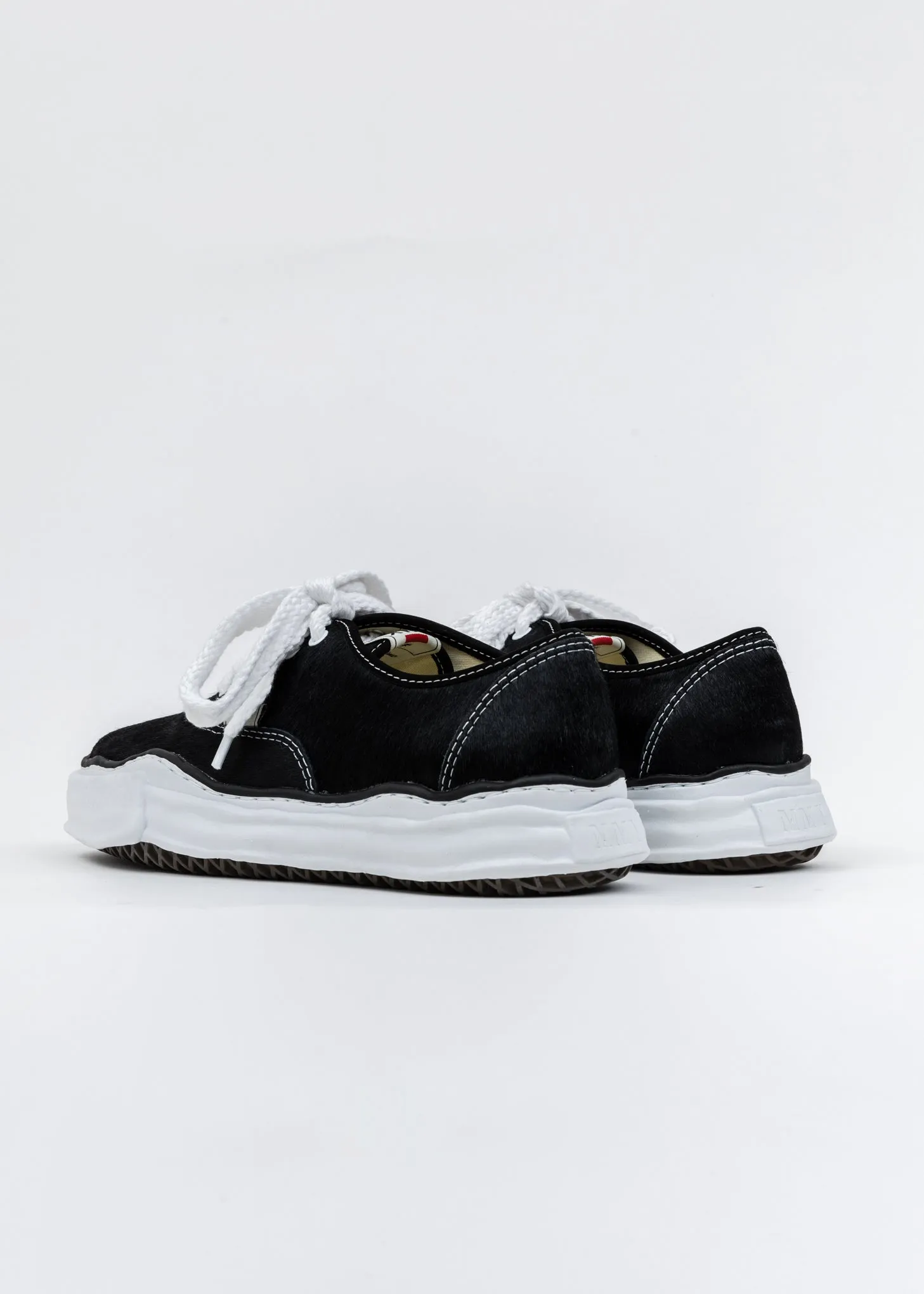 Black Ponyskin Original Sole Sneaker (Barker)