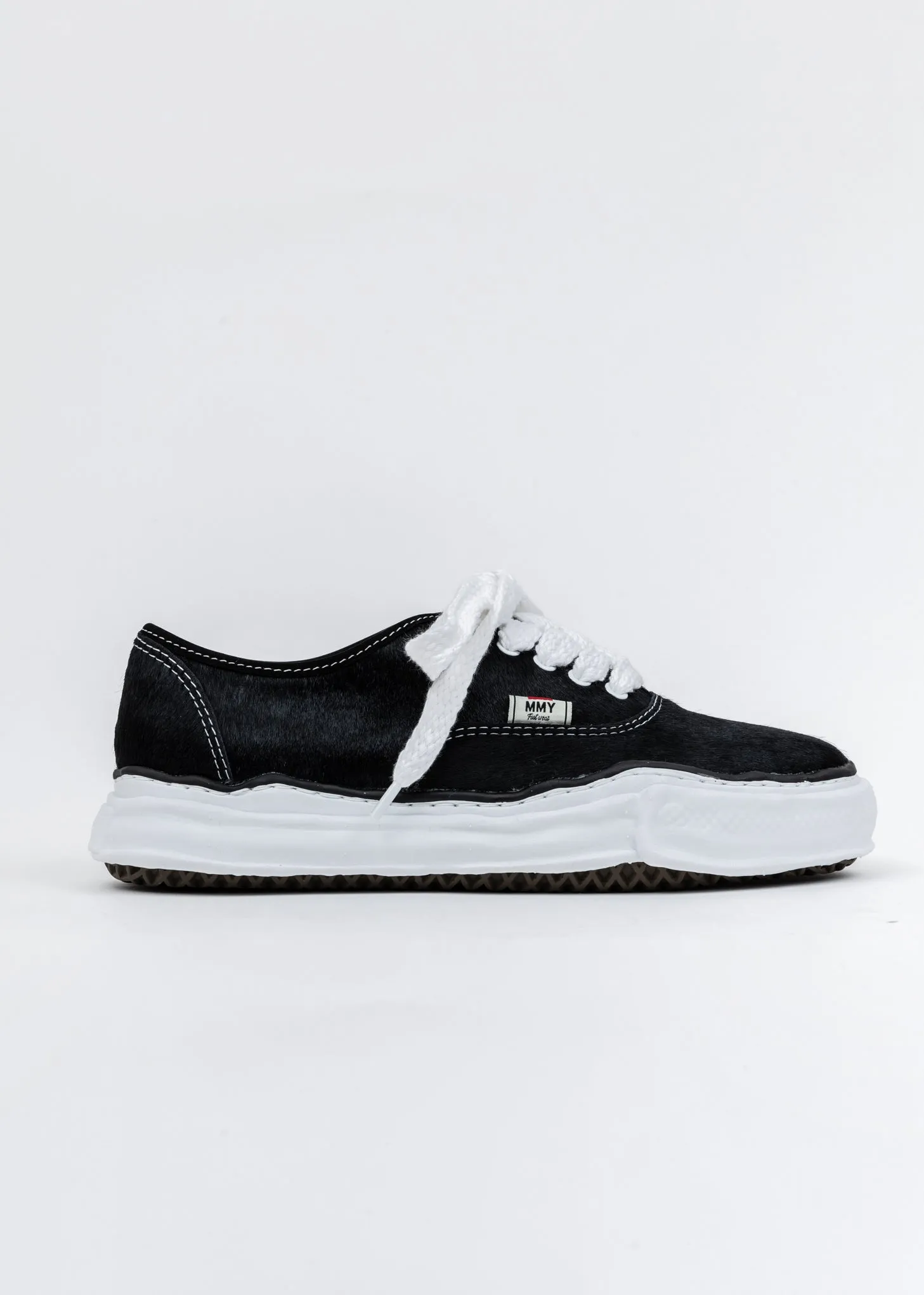 Black Ponyskin Original Sole Sneaker (Barker)