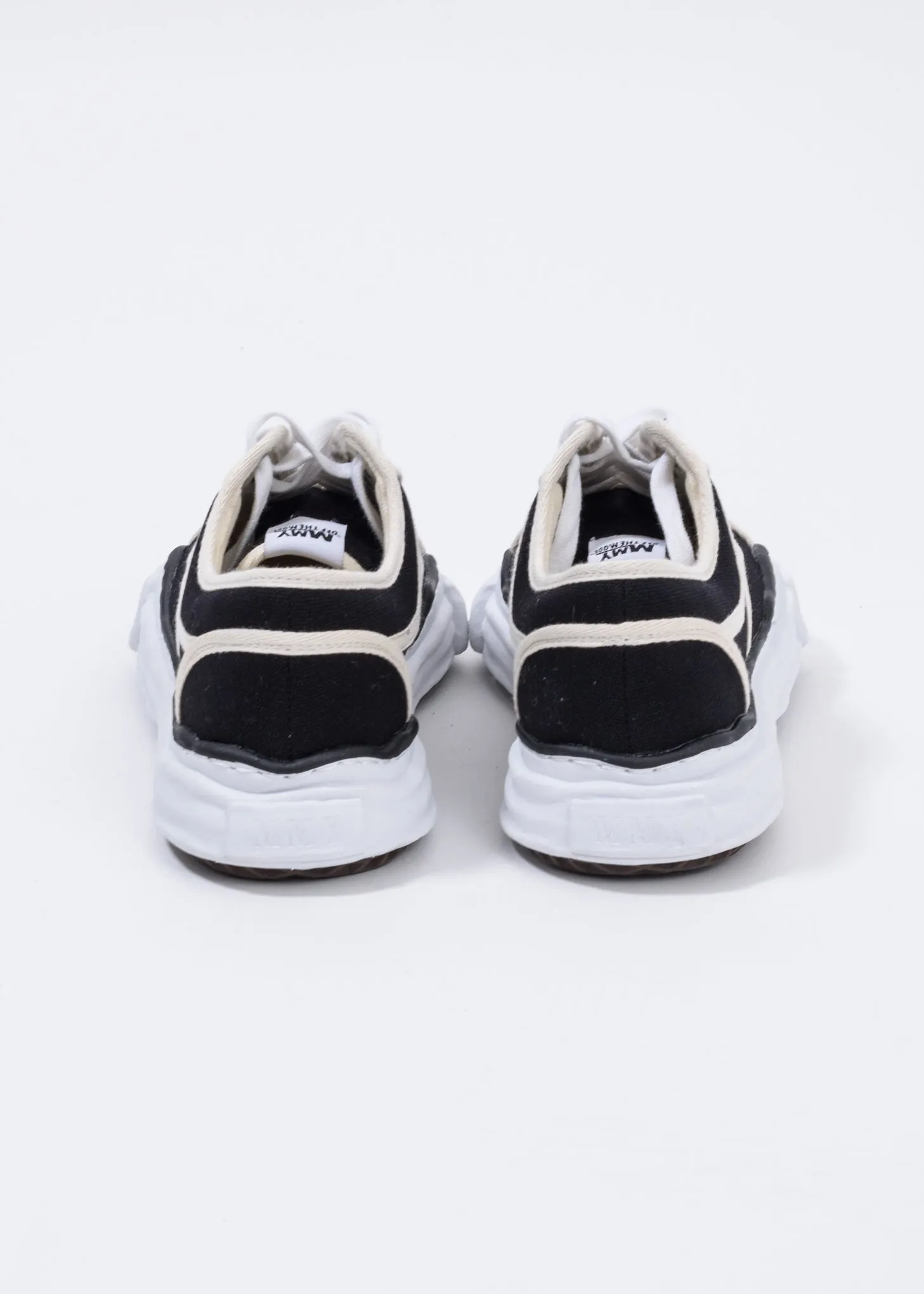 Black Trick Detail Original Sole Low Cut Sneaker