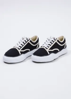 Black Trick Detail Original Sole Low Cut Sneaker