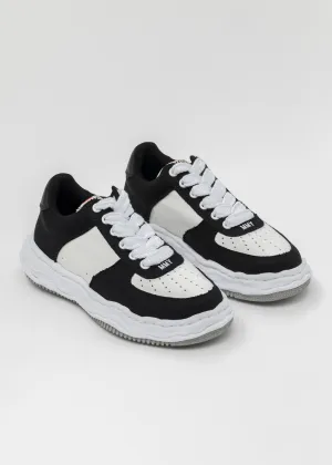 BLK/WHT OG Sole Canvas Low-Top Sneaker (WAYNE LOW)