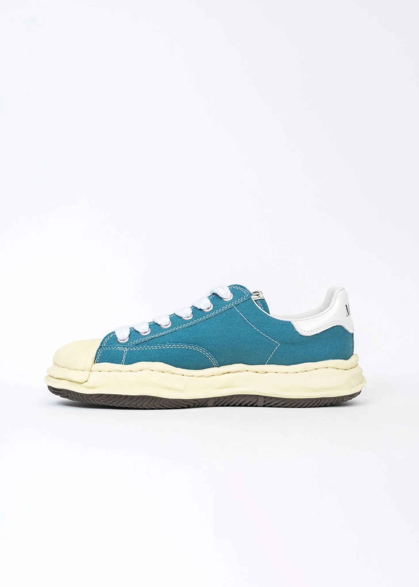 Blue OG Sole Vintage Colour Canvas Low-Top Sneaker (BLAKEY LOW)