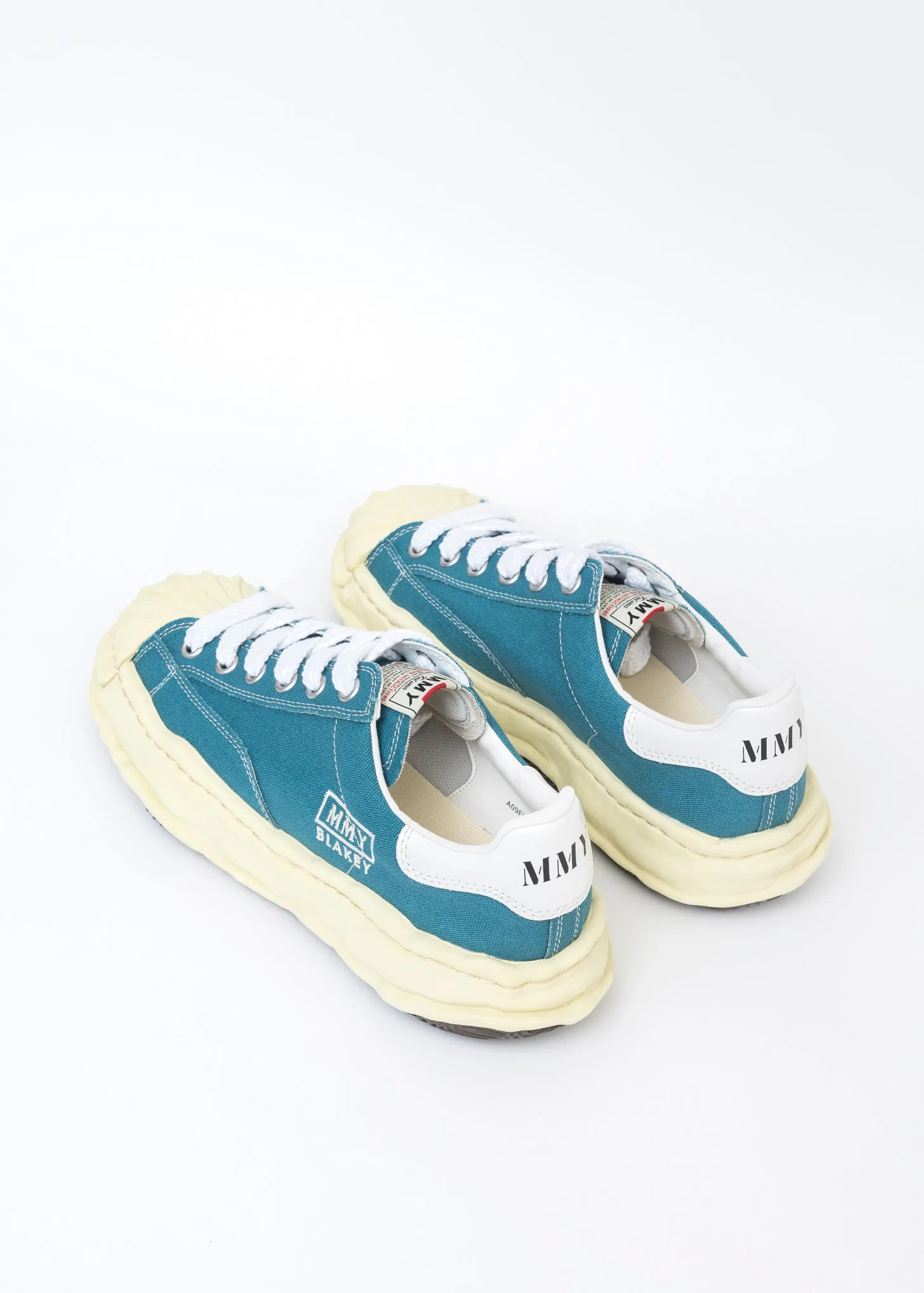 Blue OG Sole Vintage Colour Canvas Low-Top Sneaker (BLAKEY LOW)