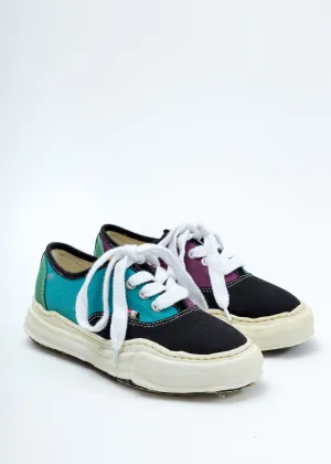 Blue Outer Overdyed Original Sole Low Cut Sneaker