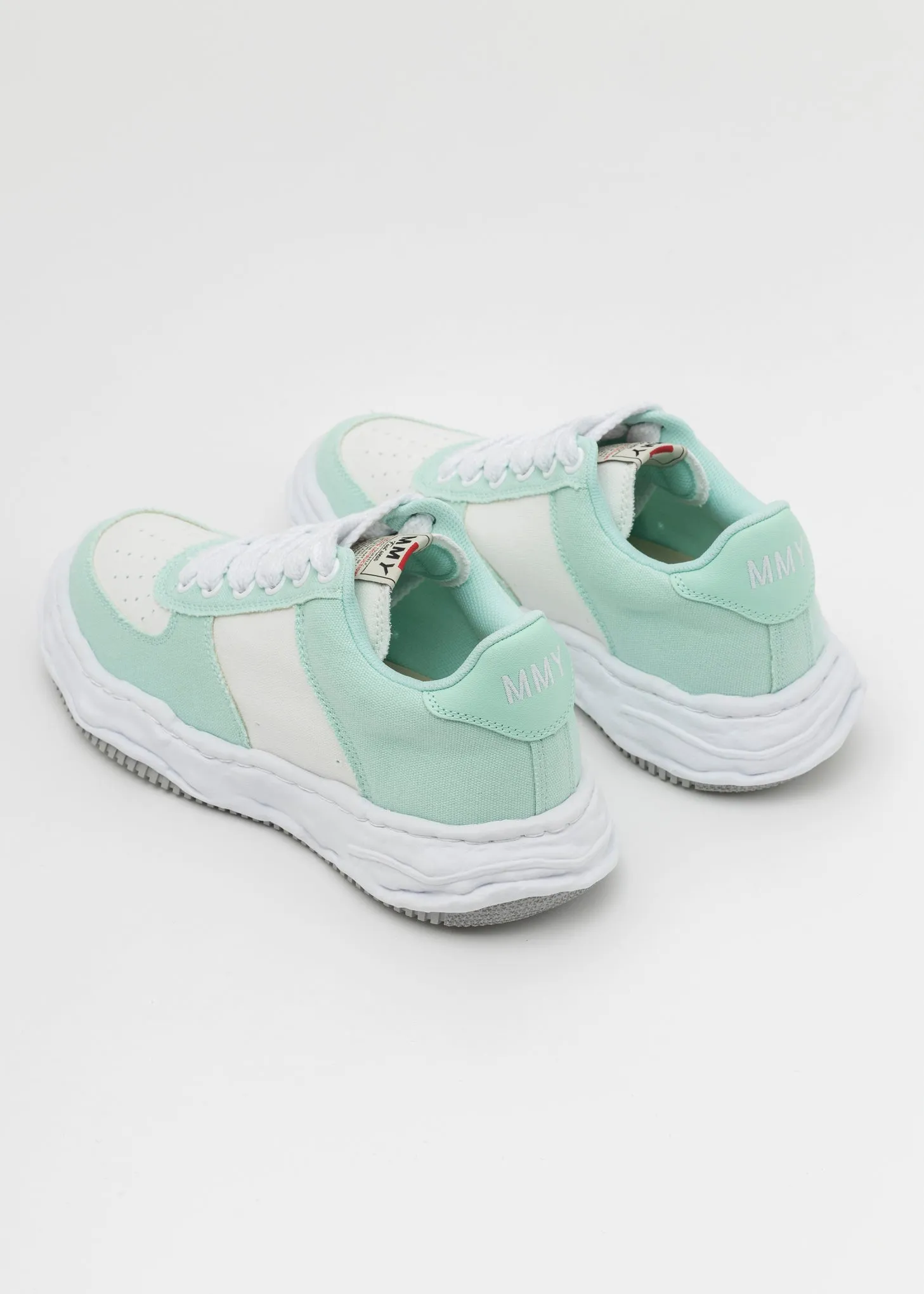 BLU/WHT OG Sole Canvas Low-Top Sneaker (WAYNE LOW)