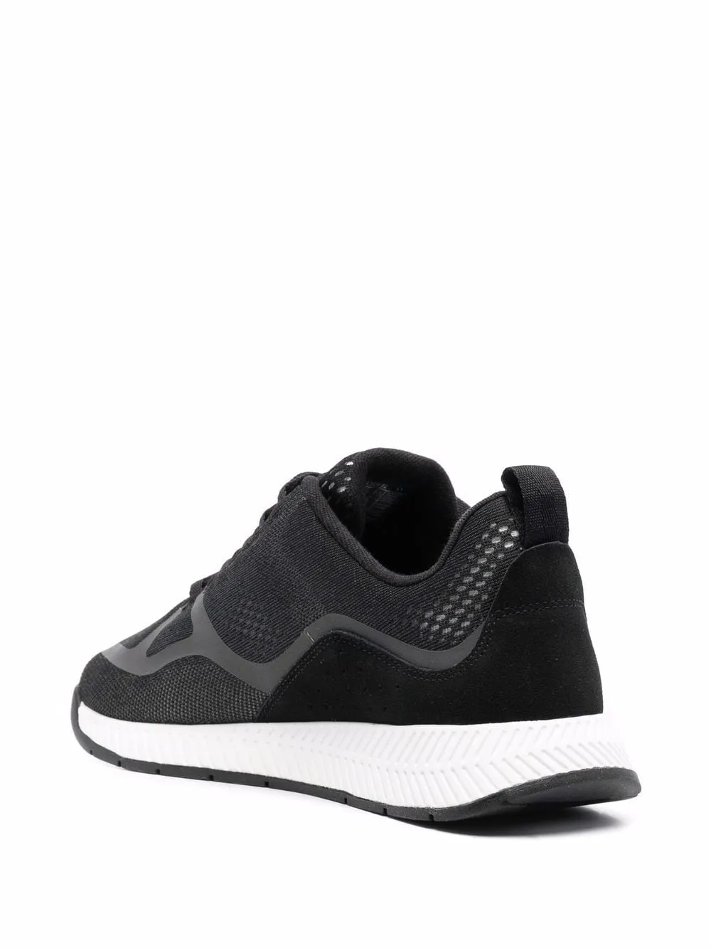 BOSS Logo-print low-top sneakers Black