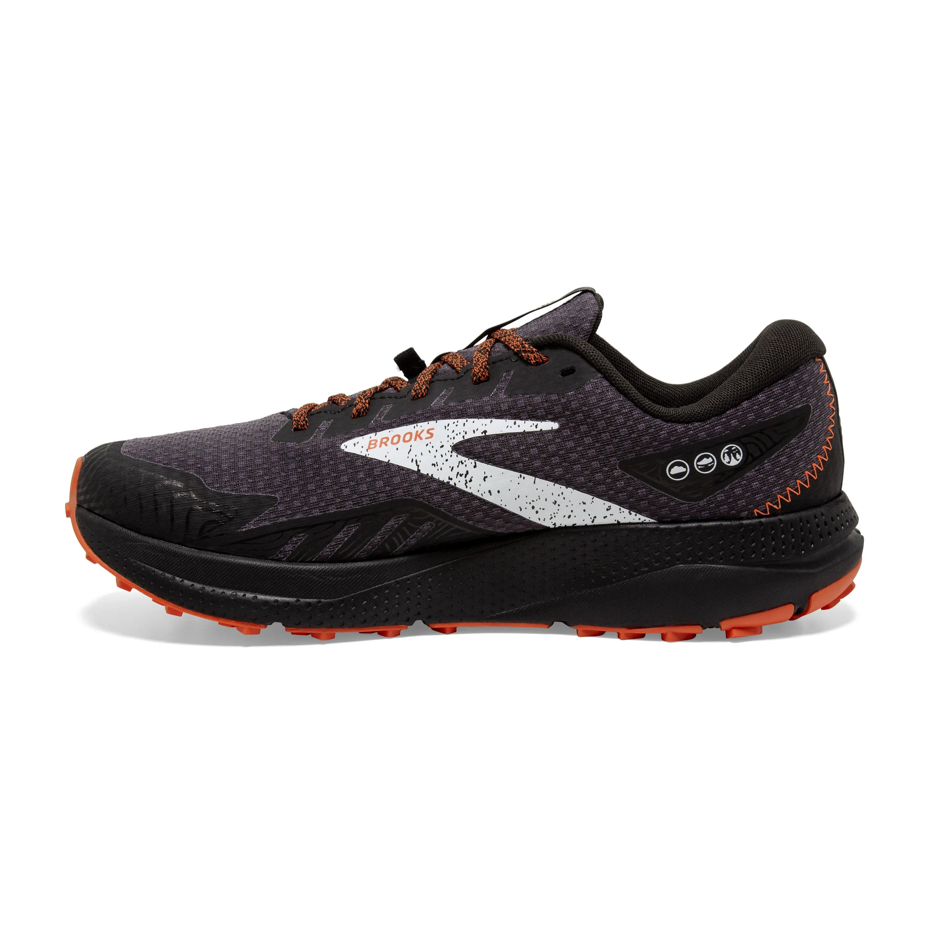 Brooks Mens Trainer Divide 4 GTX Black/Firecracker/Blue