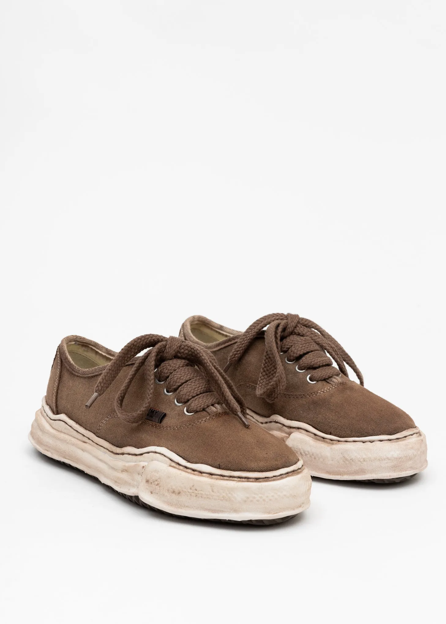 Brown Original Sole Overdyed Canvas Sneaker (BAKER)